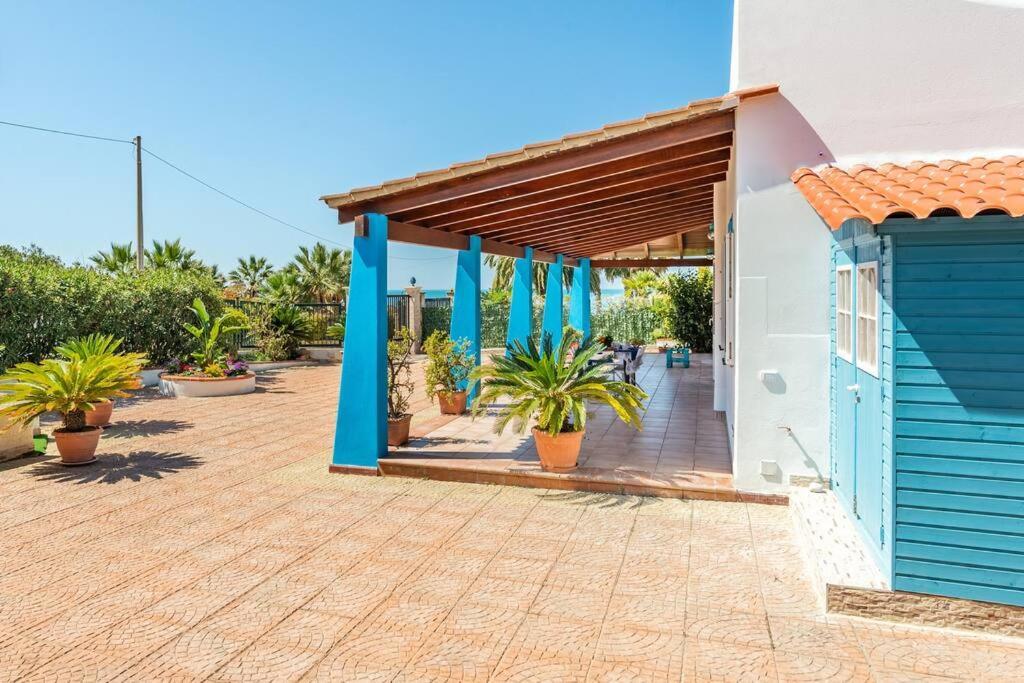 Villa Luisa Il Giardino Sul Mare Шакка Экстерьер фото